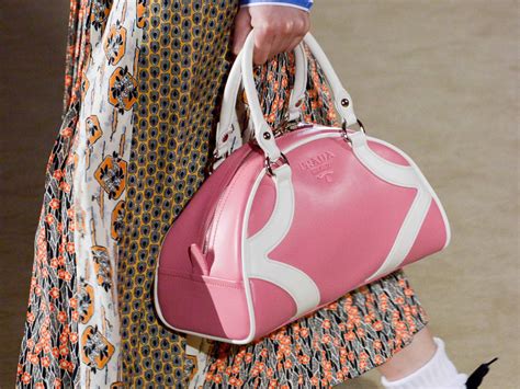 prada bowling bag 2019|Prada canvas purse.